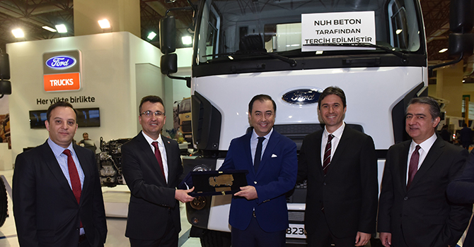 Nuh Beton'un tercihi Ford Trucks inşaat serisi