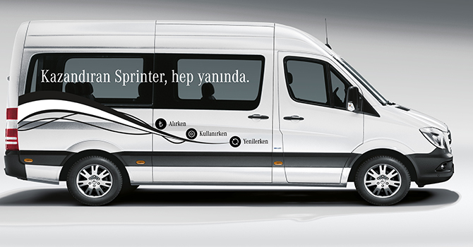 Sprinter Türkiye’nin 38 Şehrini ziyaret etti