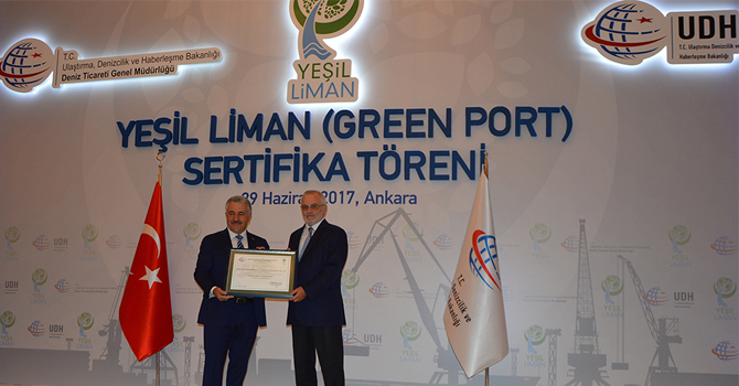 Borusan Lojistik’e Eko Liman Sertifikası