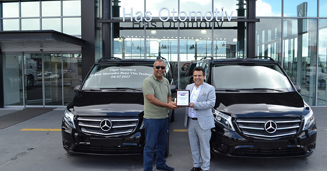 Ülger Turizm’e 16 adet Vito Tourer