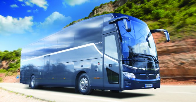 7 ayda 379 adet seyahat otobüsü
