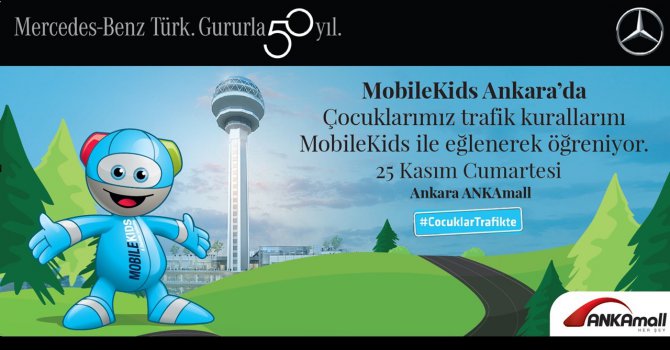 MobileKids Trafik Eğitim Projesi, Ankara'da