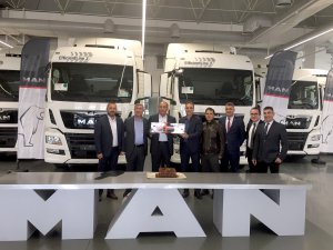 Kahramanlı Nakliyat’a 20 adet MAN çekici