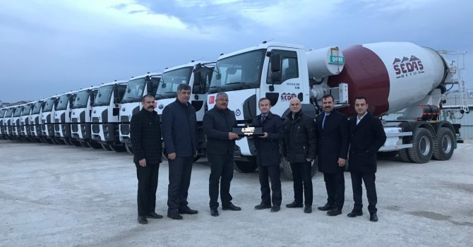 Sedaş Beton'a 25 Adet Ford Trucks