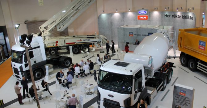 Ford Trucks 2018 Beton fuarında
