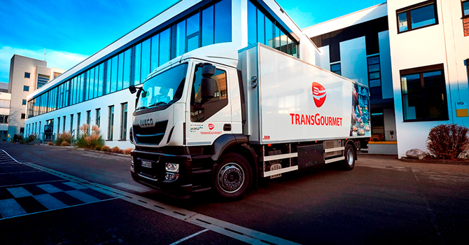 Transgourmet'e Allison şanzımanlı Iveco kamyonlar