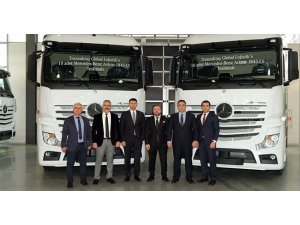 Mercedes-Benz'den Actros teslimatı