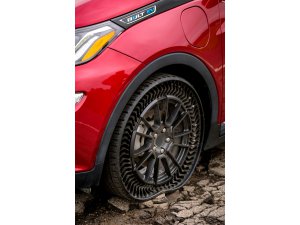 Michelin yeni teknolojisi havasız lastik