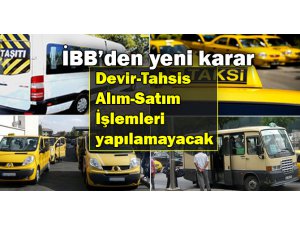 İBB'den Toplu ulaşım araçları için yeni karar