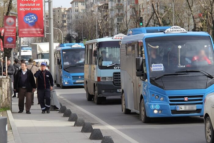 istanbul toplu tasima araclari verileri